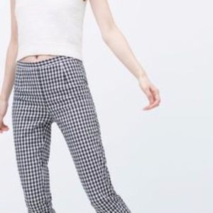 Zara Gingham Pants